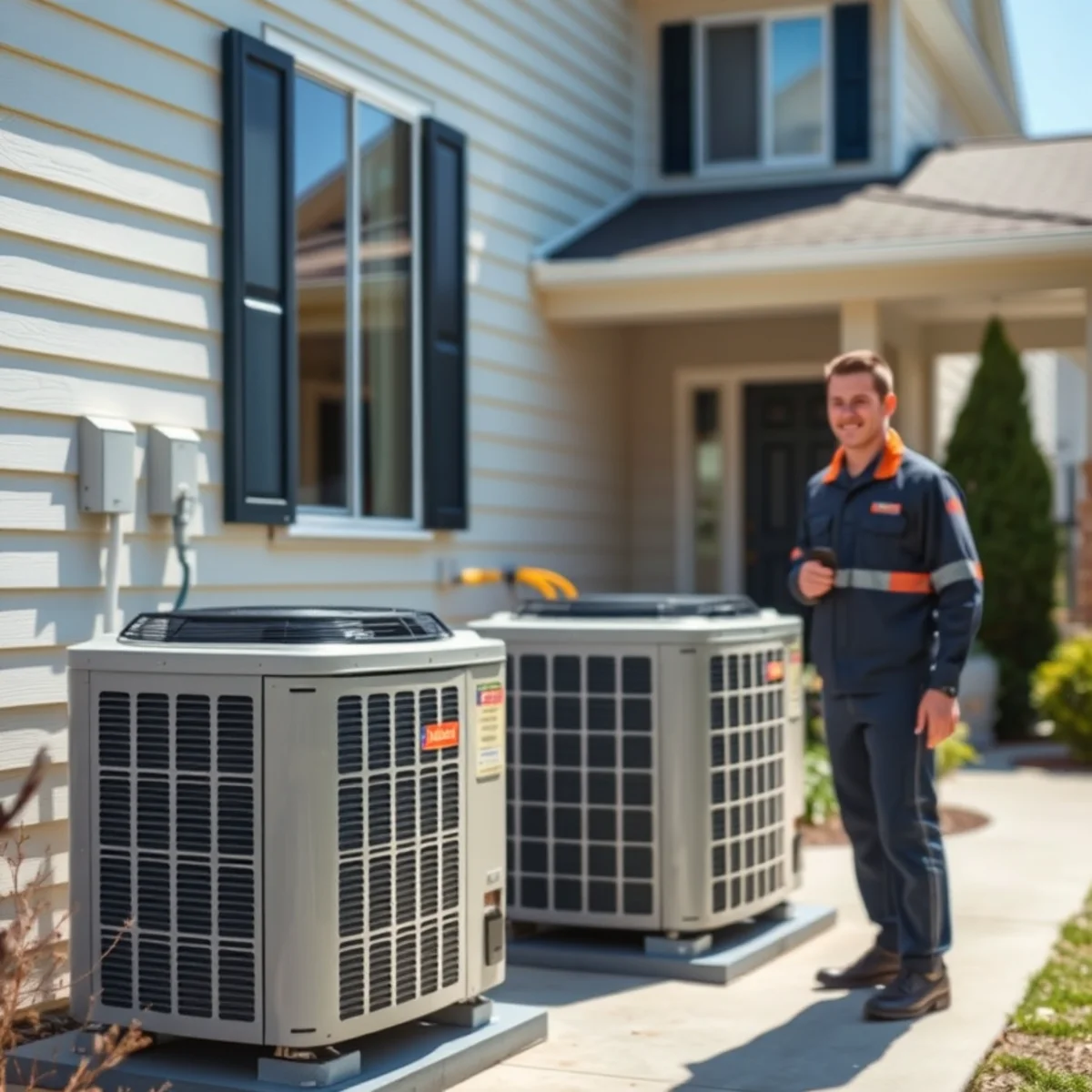 Flaming Ice Heating & Cooling providing HVAC service in Archdale, NC