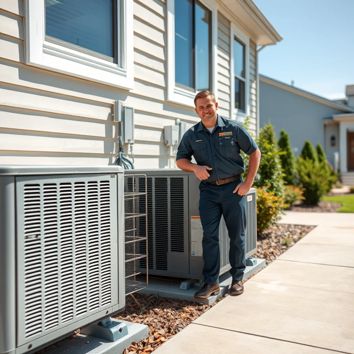 Flaming Ice Heating & Cooling providing HVAC service in Bailey, NC