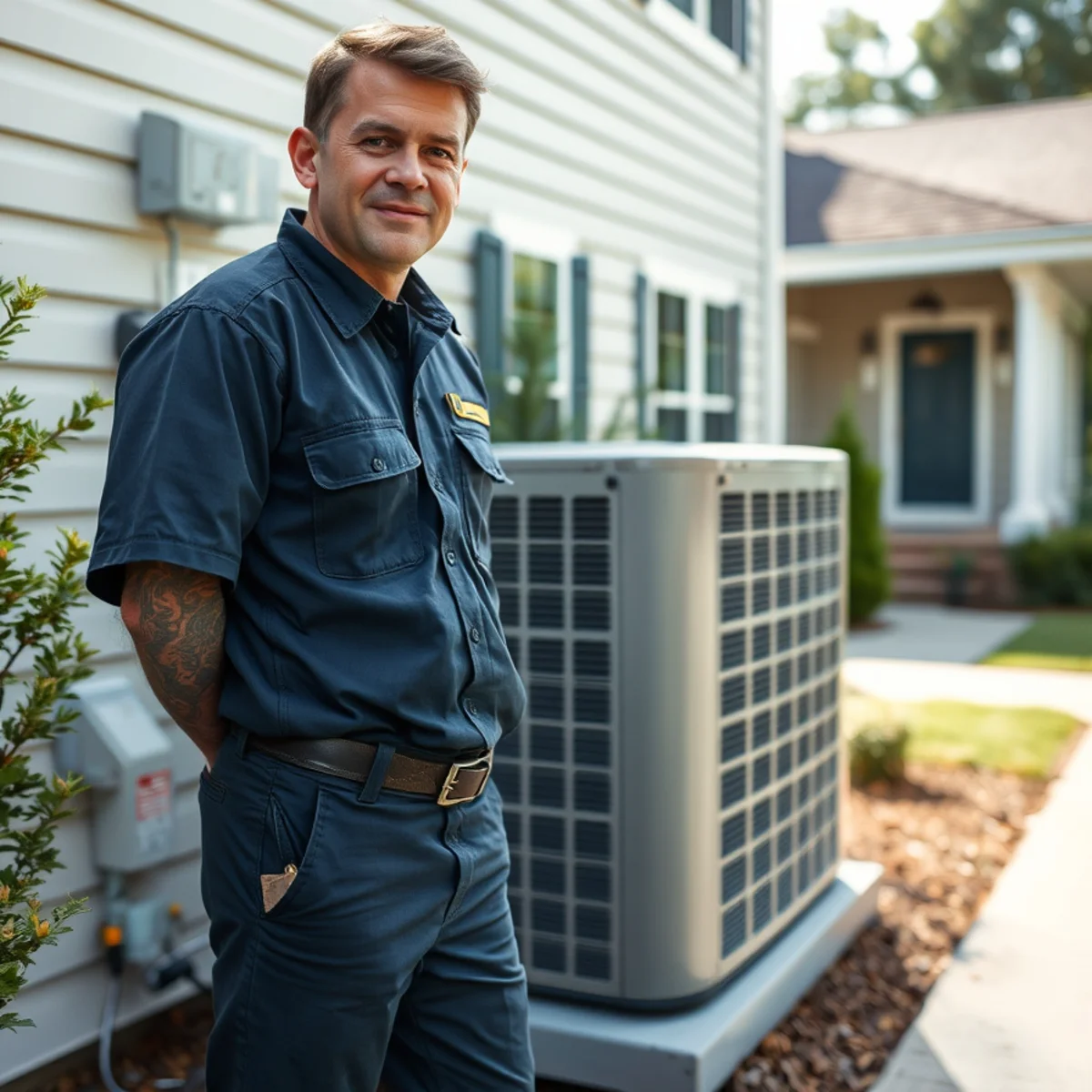 Flaming Ice Heating & Cooling providing HVAC service in Camden, NC