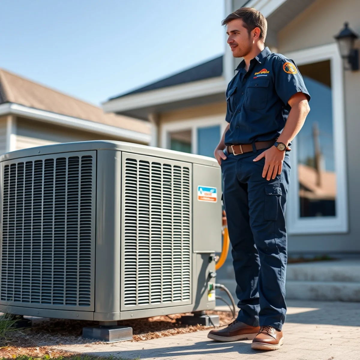 Flaming Ice Heating & Cooling providing HVAC service in Carolina Beach, NC