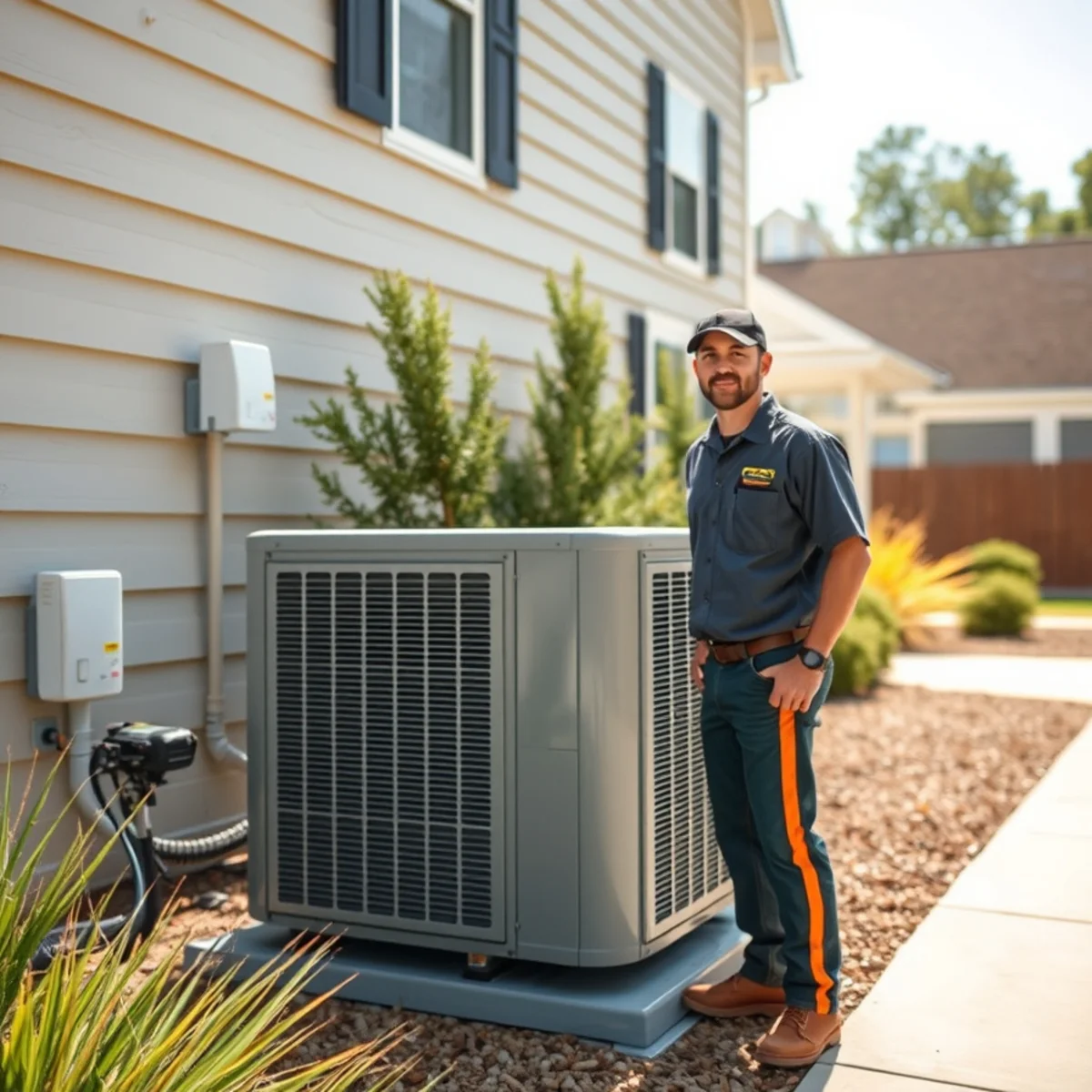 Flaming Ice Heating & Cooling providing HVAC service in Cary, NC