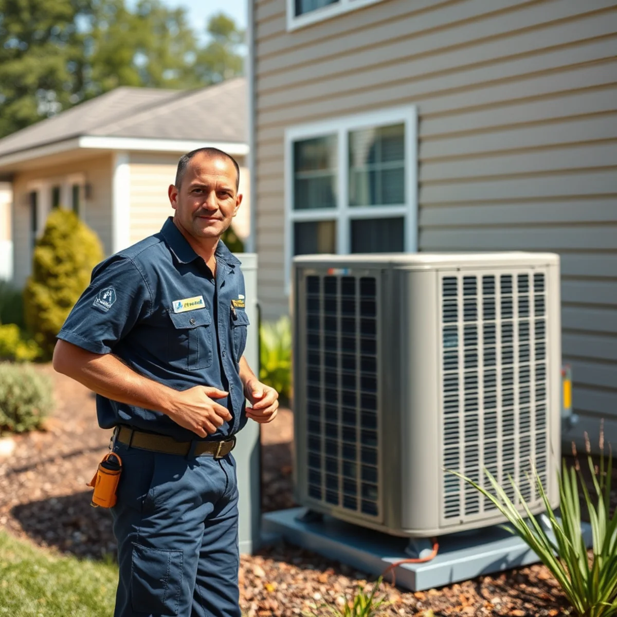Flaming Ice Heating & Cooling providing HVAC service in Clayton, NC