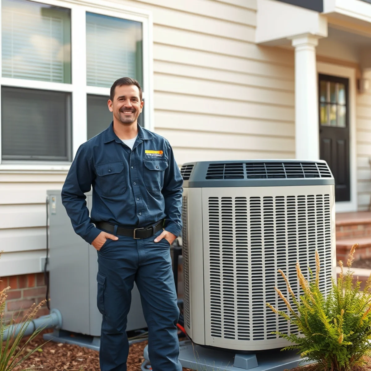 Flaming Ice Heating & Cooling providing HVAC service in Elkin, NC