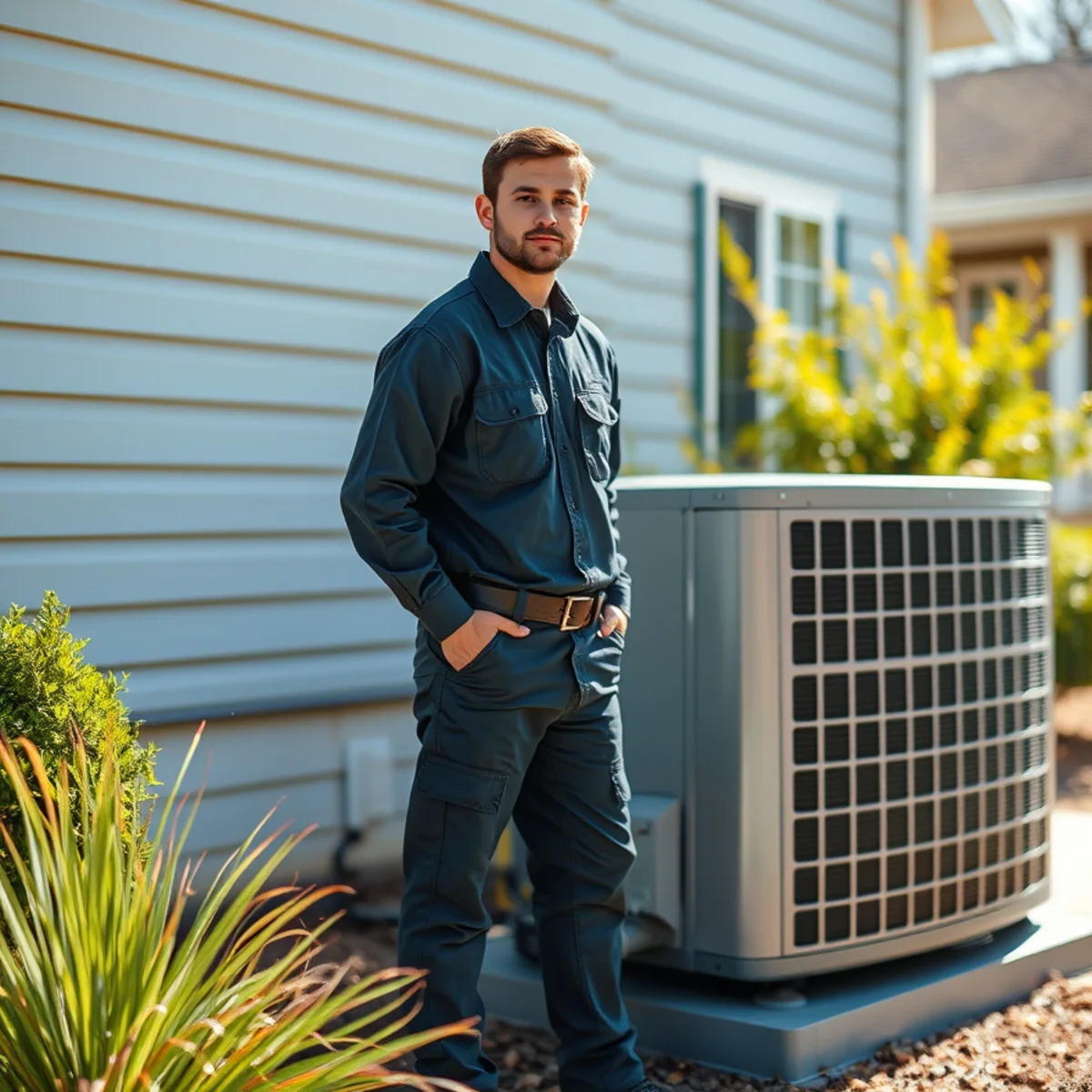 Flaming Ice Heating & Cooling providing HVAC service in Gibsonville, NC