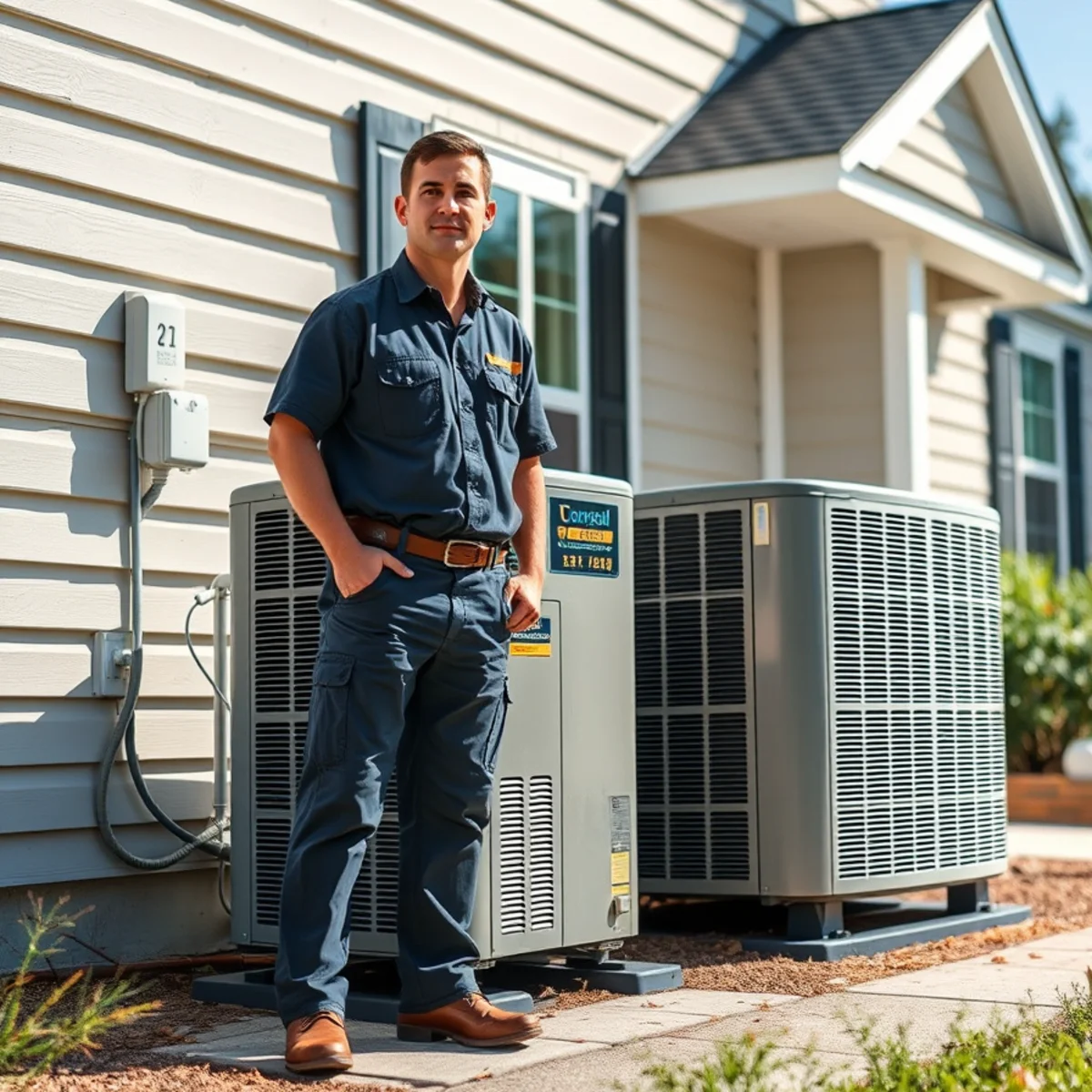 Flaming Ice Heating & Cooling providing HVAC service in Graham, NC