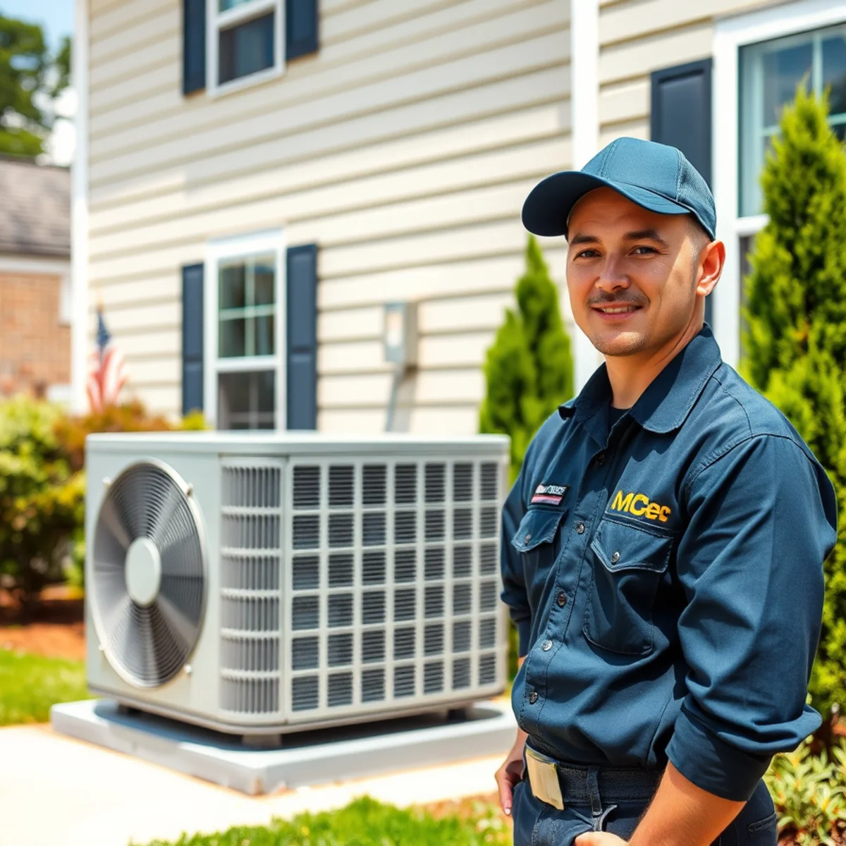 Flaming Ice Heating & Cooling providing HVAC service in Greenville, NC