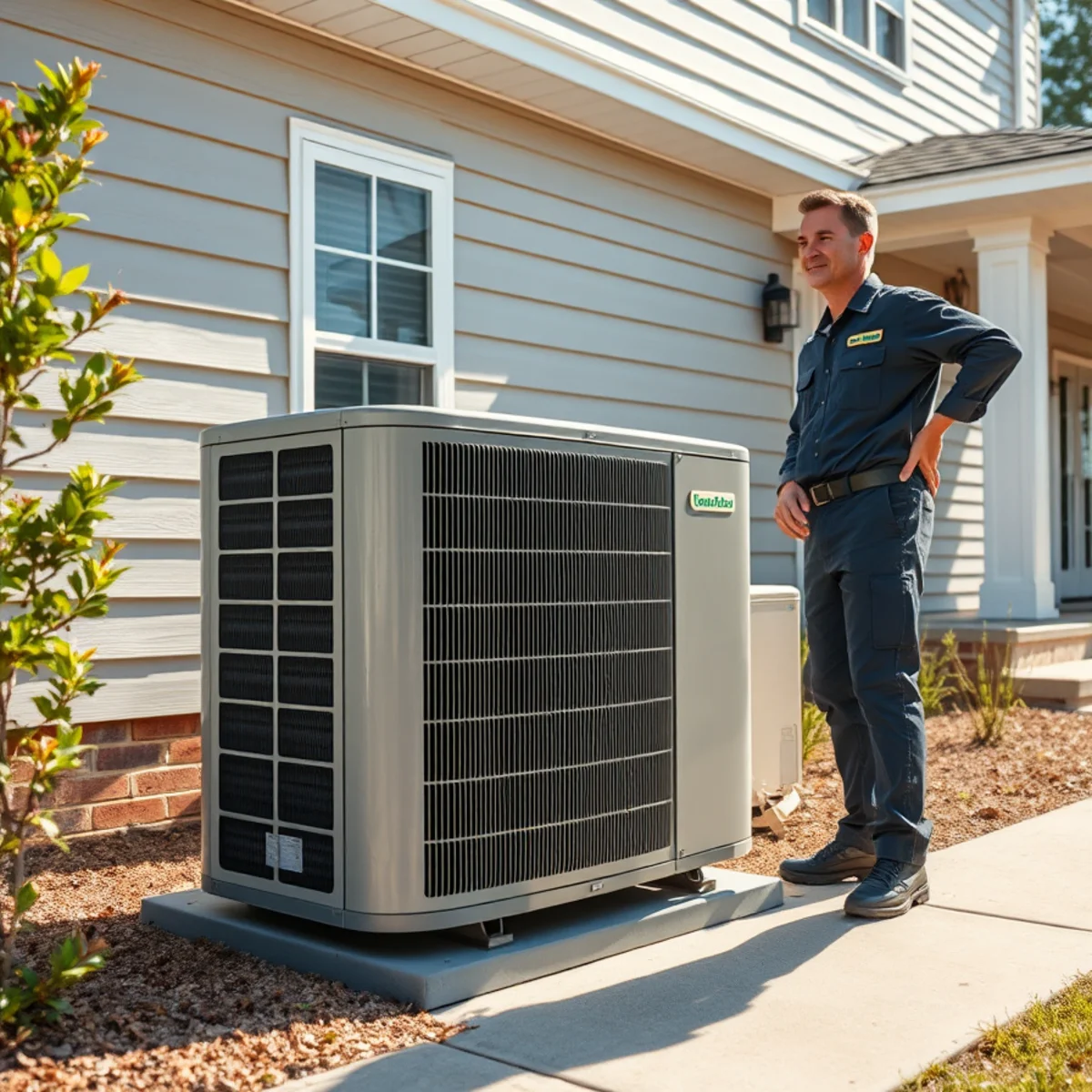 Flaming Ice Heating & Cooling providing HVAC service in Havelock, NC