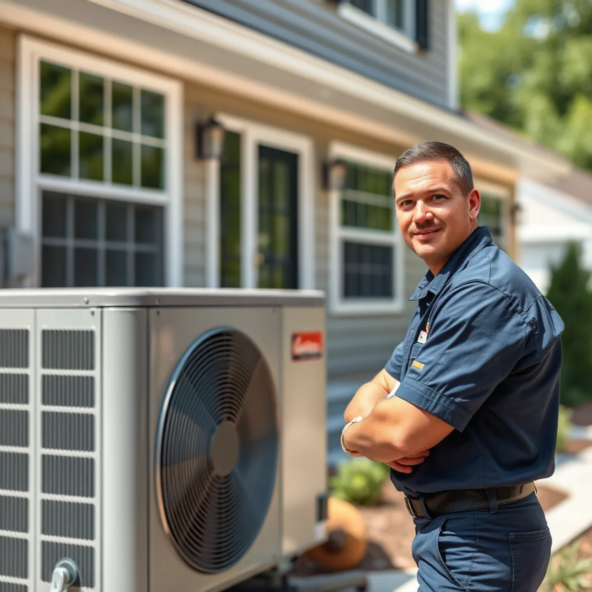 Flaming Ice Heating & Cooling providing HVAC service in Kernersville, NC