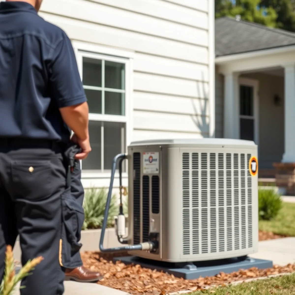 Flaming Ice Heating & Cooling providing HVAC service in Kinston, NC