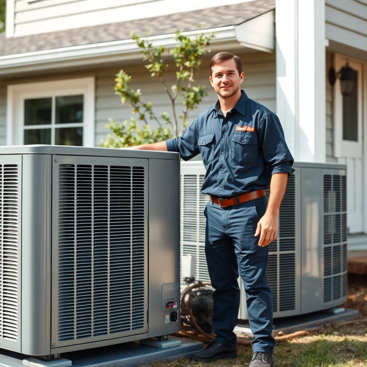Flaming Ice Heating & Cooling providing HVAC service in Knightdale, NC