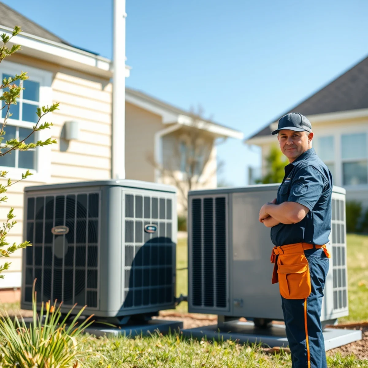 Flaming Ice Heating & Cooling providing HVAC service in Mount Olive, NC