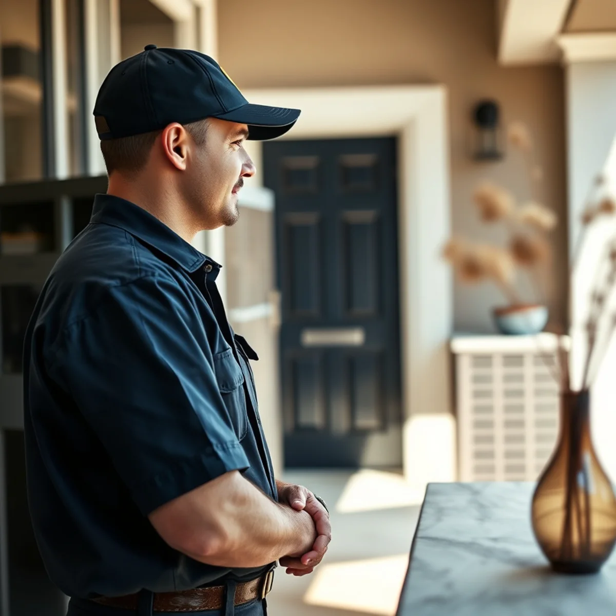 Flaming Ice Heating & Cooling technician at a home in Nashville, NC