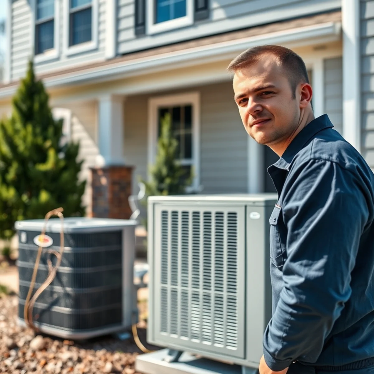 Flaming Ice Heating & Cooling providing HVAC service in Rocky Mount, NC