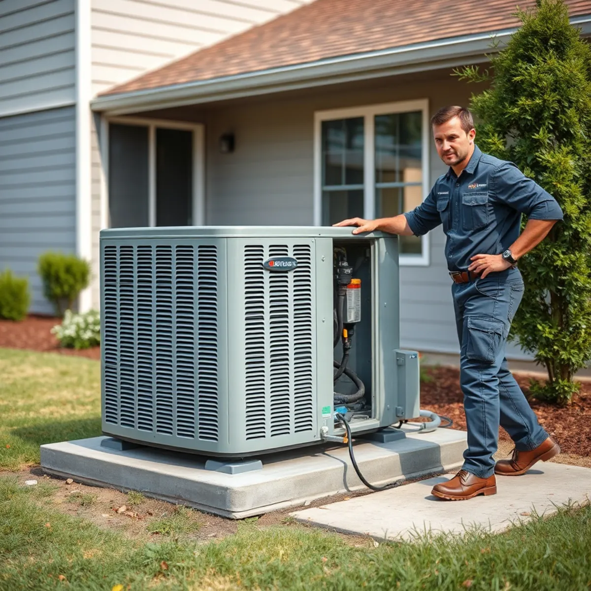 AC Installation & Replacement by Flaming Ice Heating & Cooling in Clayton, NC