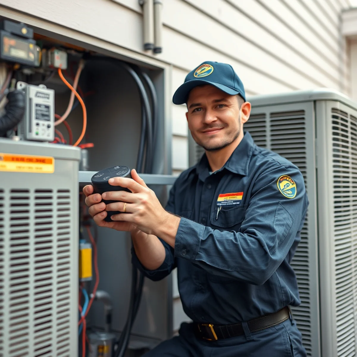 Capacitor & Contactor Replacement by Flaming Ice Heating & Cooling in Clayton, NC