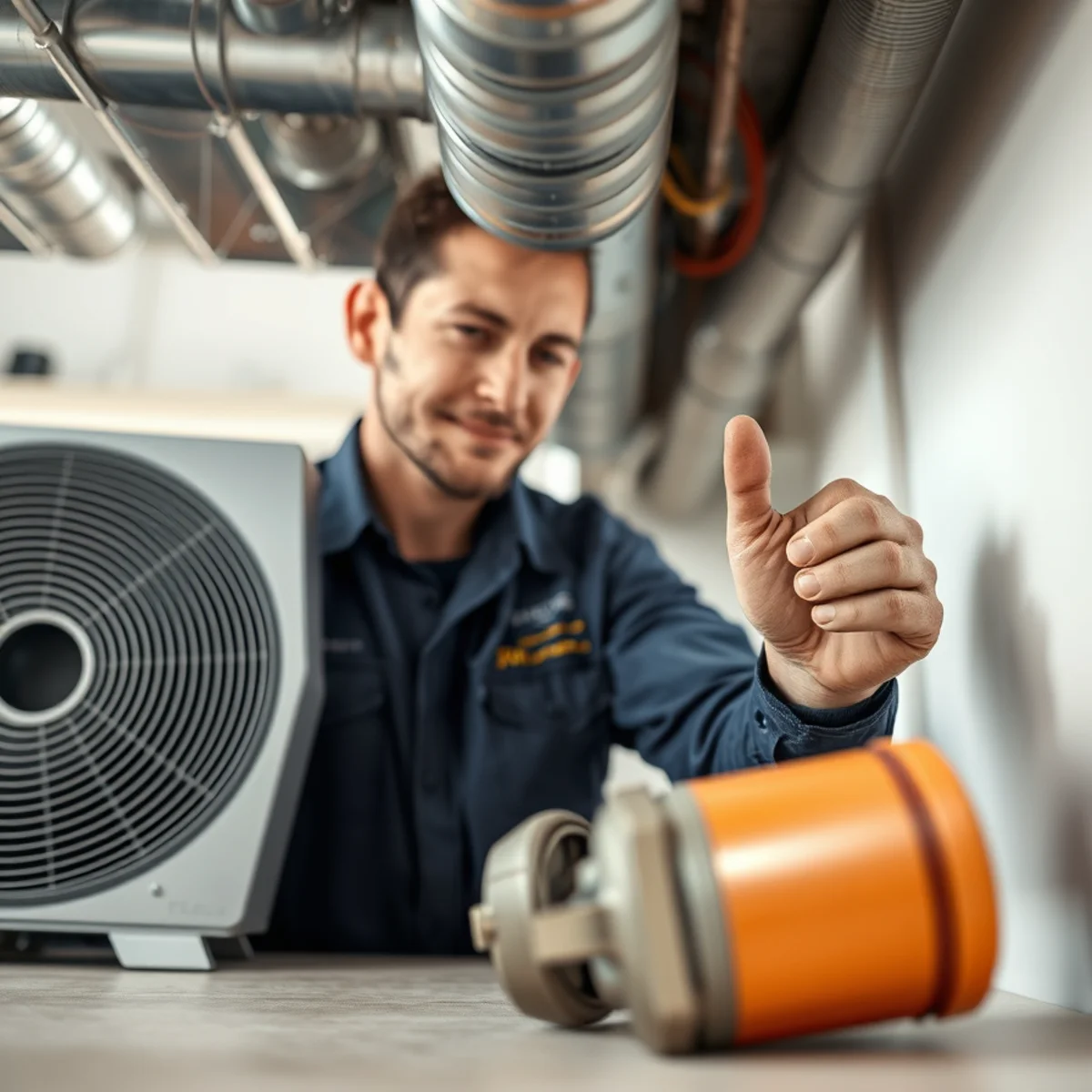 Flaming Ice Heating & Cooling performing duct repair & sealing