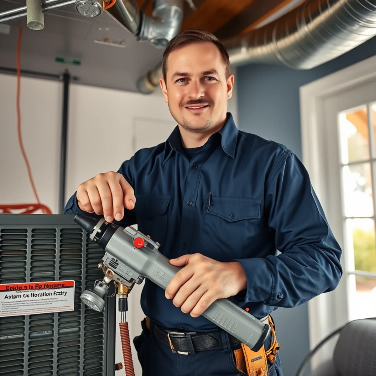 Duct Repair & Sealing by Flaming Ice Heating & Cooling in Clayton, NC