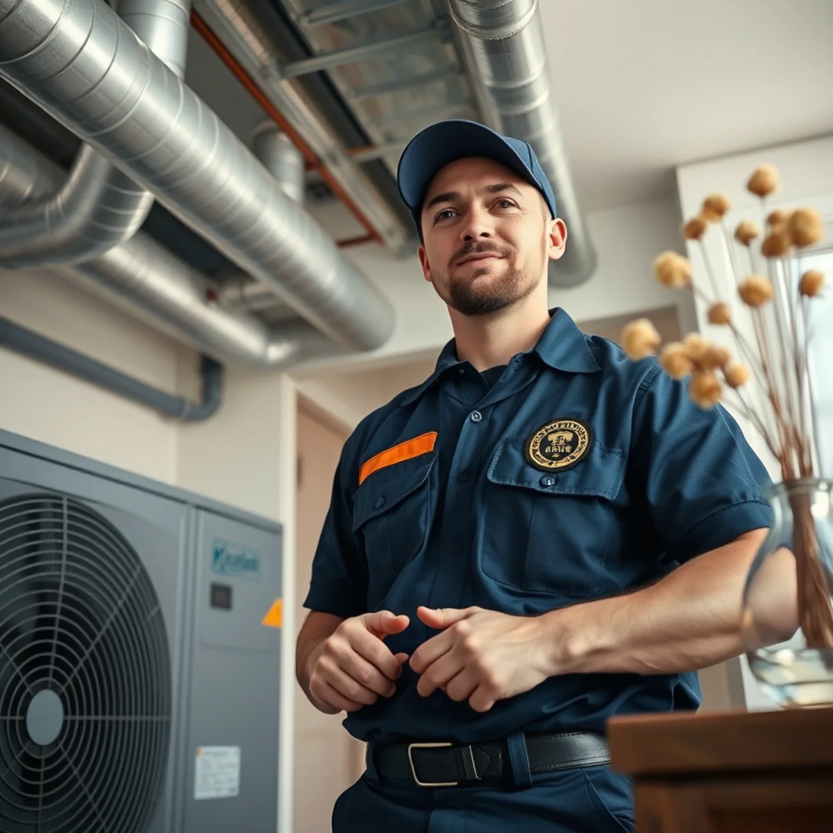 Flaming Ice Heating & Cooling completing ductwork installation & replacement in North Carolina