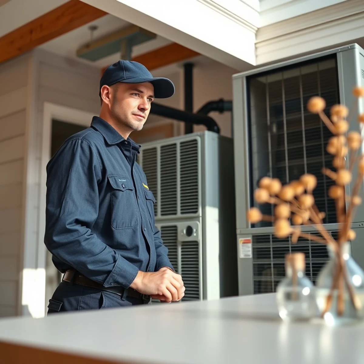 Flaming Ice Heating & Cooling completing new construction hvac in North Carolina