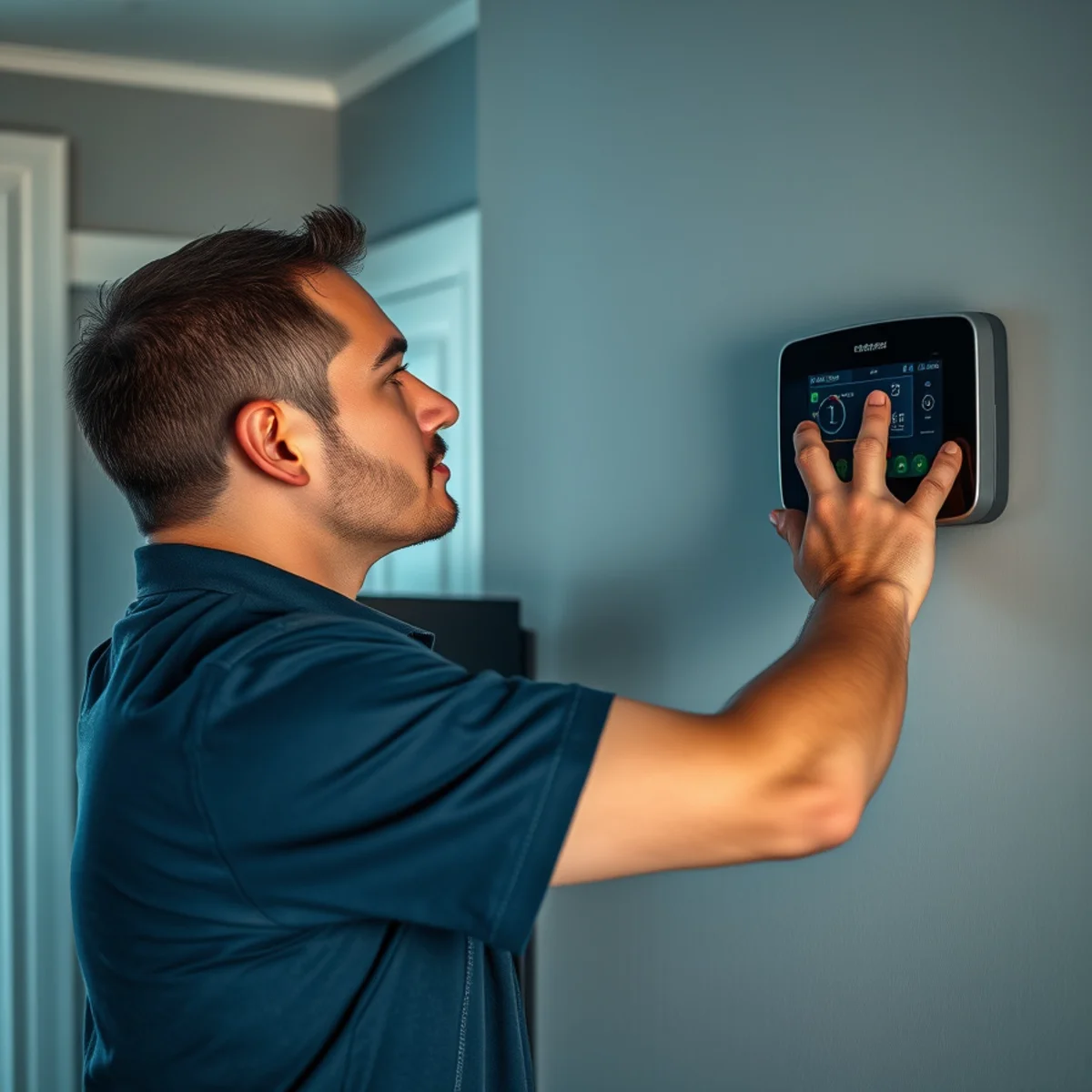 Thermostat Installation by Flaming Ice Heating & Cooling in Clayton, NC